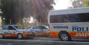 Johannesburg Metropolitan Police convoy 
