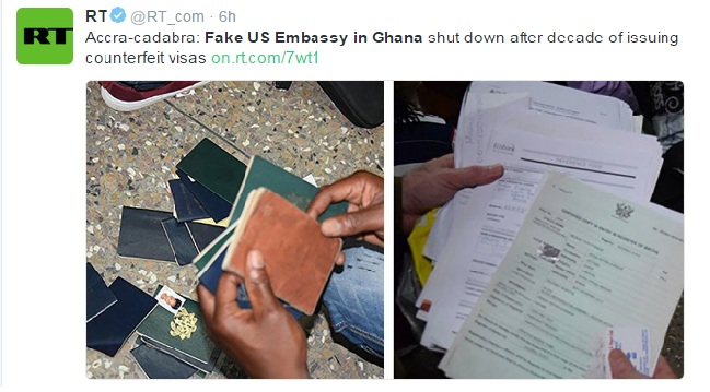 Fake US Embassy 