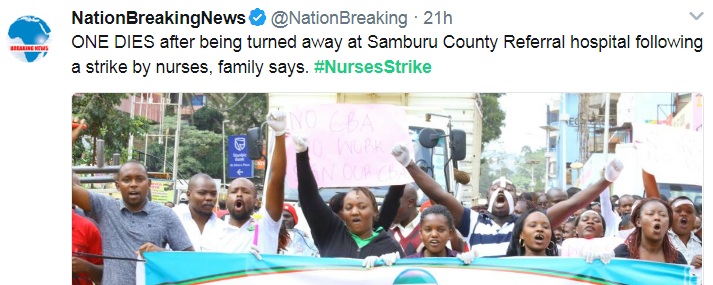 Nurses' strike 