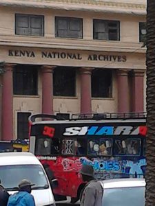 This is the Kenya National Archives 