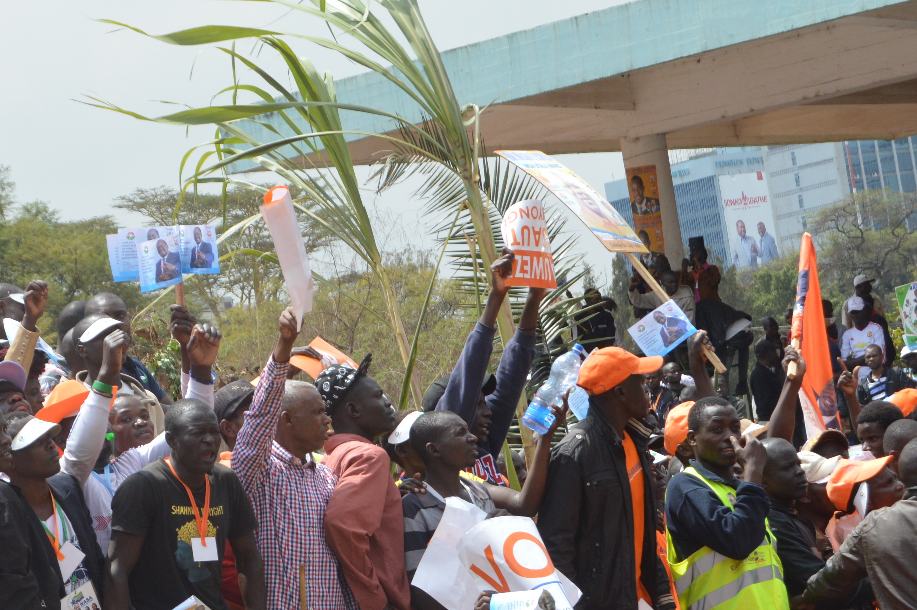 Nasa Rally at Uhuru Park