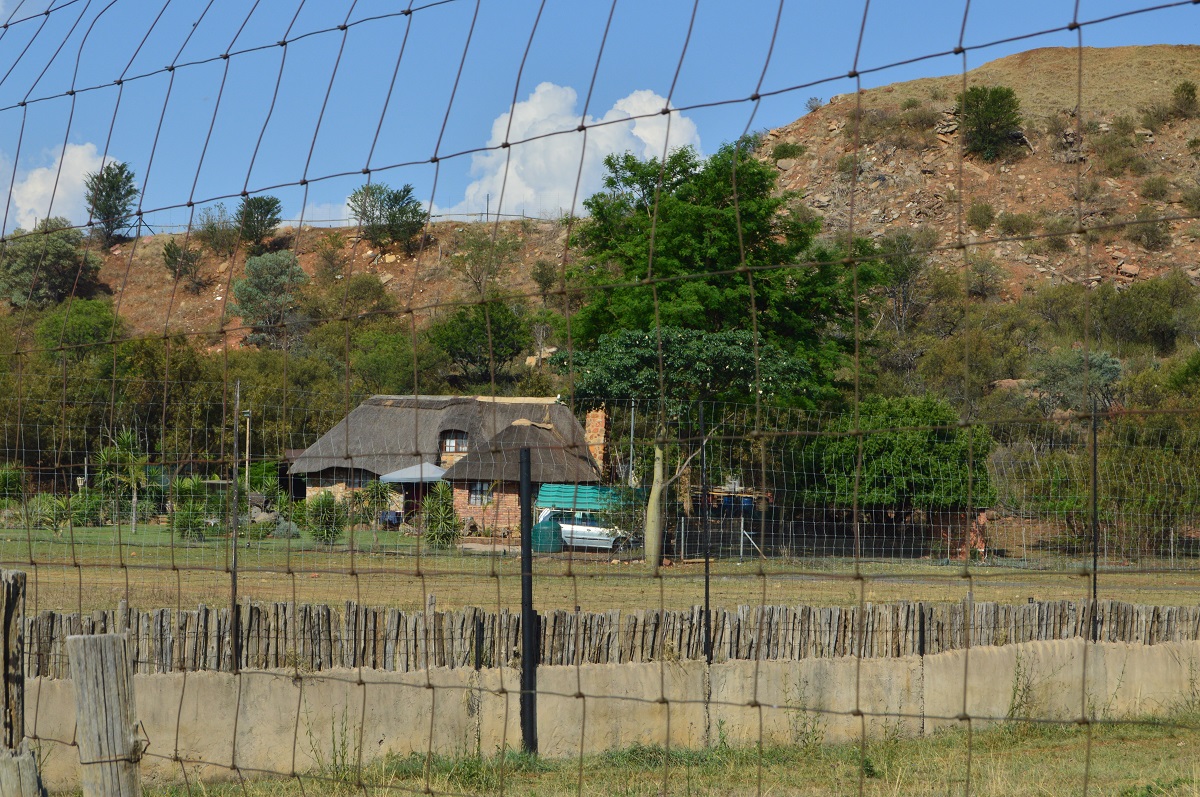 This compound within the Farm Inn Hotel was built specifically to house staff who take care of the hyena.