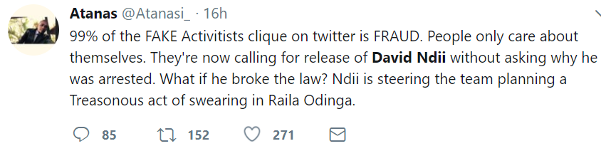 Atanas on David Ndii