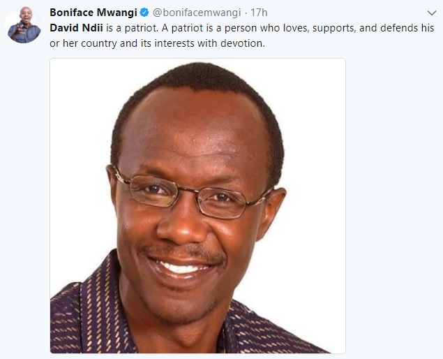 Economist David Ndii