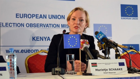 EU Chief observer Kenya 