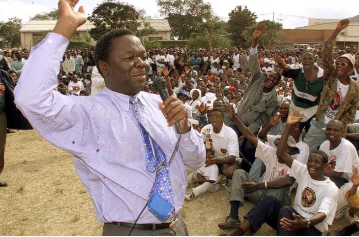 Morgan Tsavangrai former Prime Minister and Long time Opposition leader in Zimbambwe.