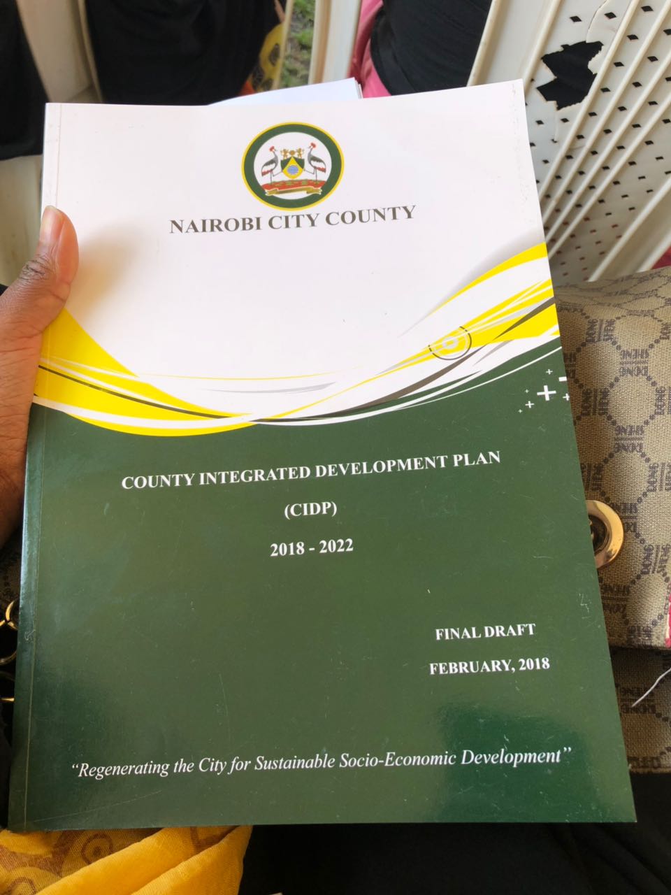 Photo: Nairobi City County Integrated Development Plan 2018-2022