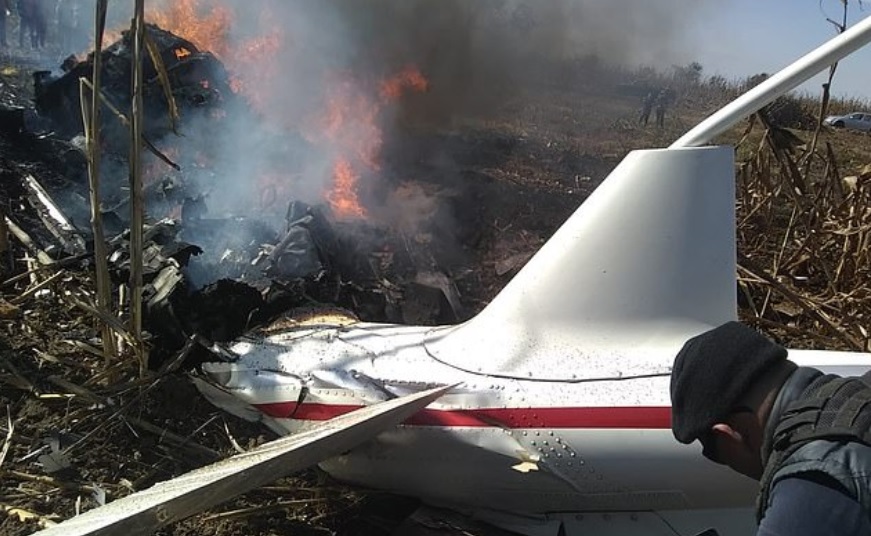 mexico helicopter crash which claimed the lives of Marta and her husband.