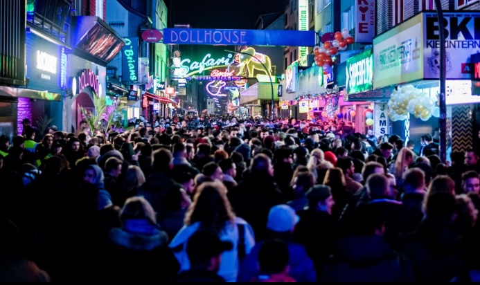 New Year 2019 fireworks in Germany 