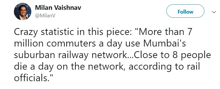 mumbai city suburban railway network