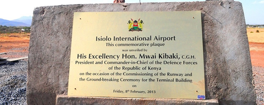 Isiolo International Airport Construction Behind Schedule