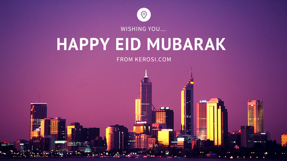 Wishing all Muslims Joyous Eid Mubarak