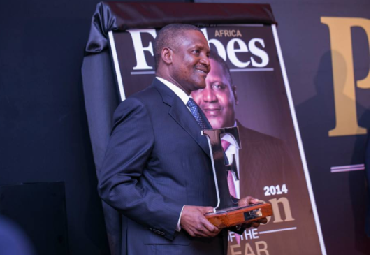 Richest man from Africa, Aliko Dangote, for last seven years