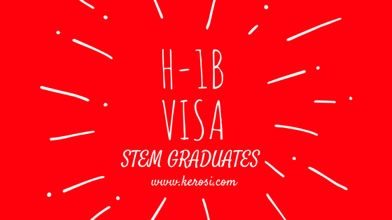 Visa extension for foreign  STEM graduates 