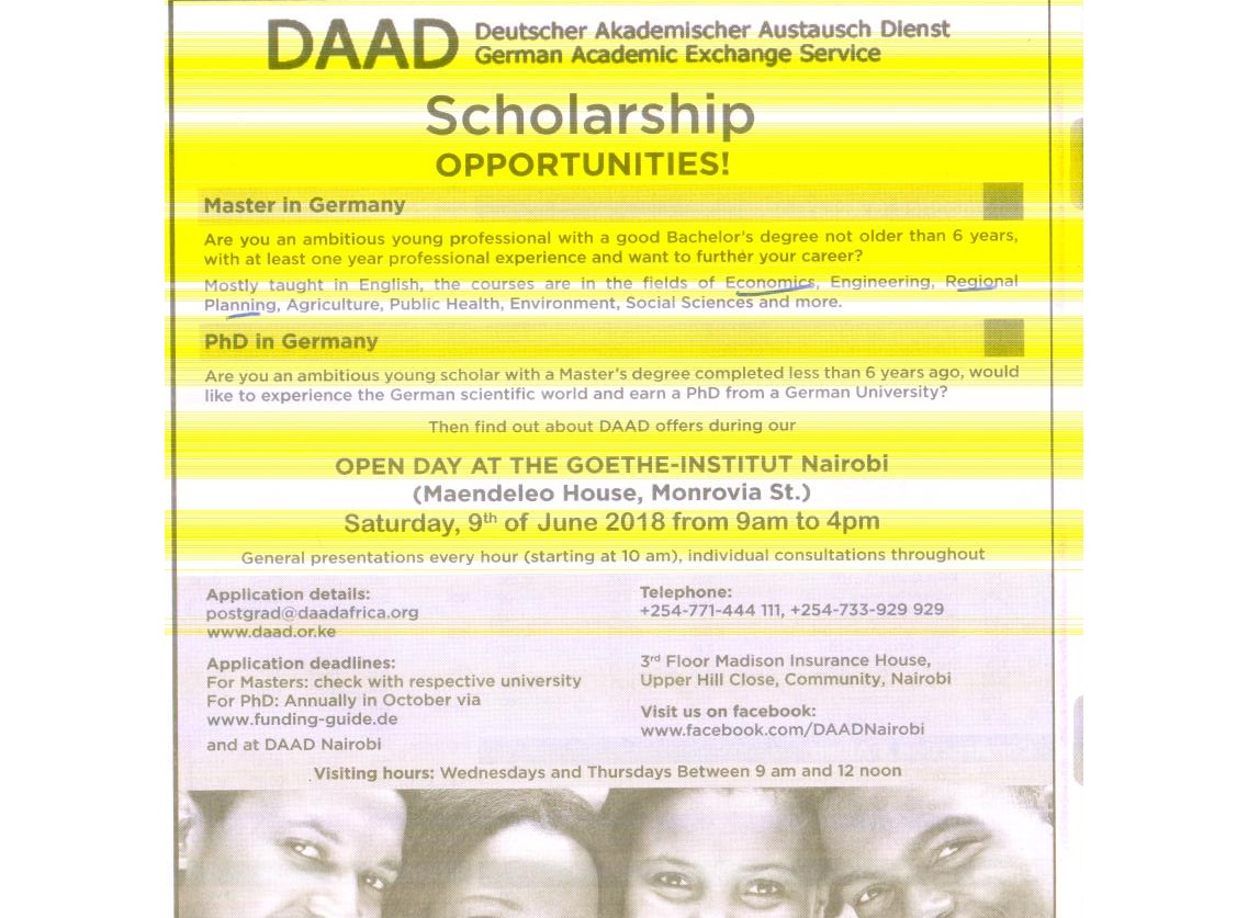 DAAD Scholarship Opportunities
