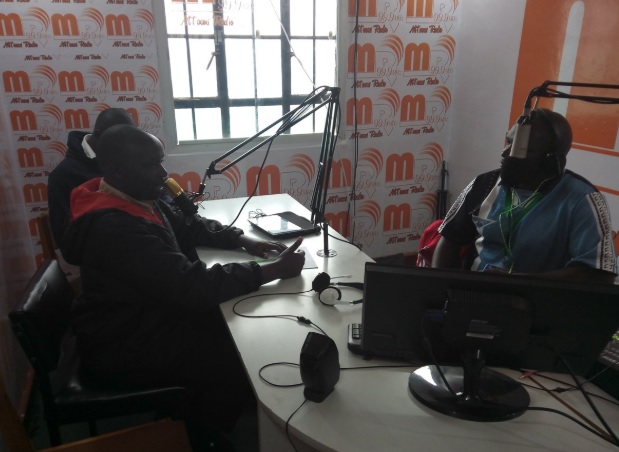 Geoffrey Kerosi at Mtaani Radio