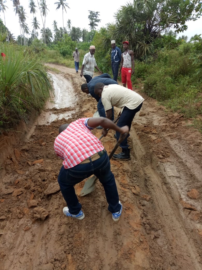 Impassable Roads in Parts of Msambweni 