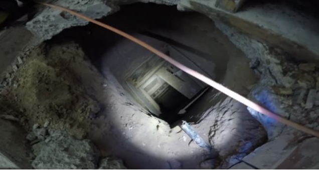 Drug tunnel discovered on Mexico-USA border