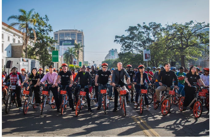 Network sharing in Bike Sharing: Ofo and Mobike