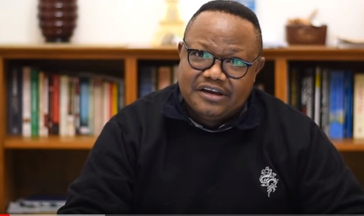 Tundu Lissu speaks to Tanzanians from Belgium