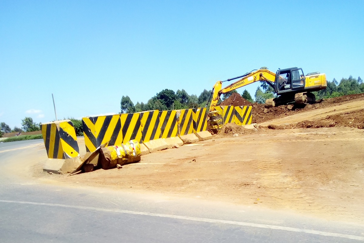 JKIA-Rironi road progress