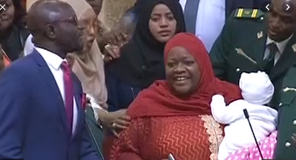 Kwale County Women rep ejected from Parliament for bringing baby to the Parliament chambers