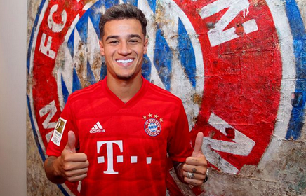 Philippe Coutinho joins Bayern Munich on loan from FC Barcelona