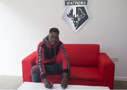 Watford sign Ismaila Sarr for club record fee