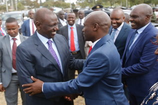 DP William Ruto is attending Sunday service at AIPCA St Joseph, Kikopey Nakuru County.