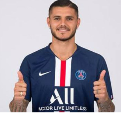 Mauro Icardi joins Paris Saint Germain on Loan from Inter Milan