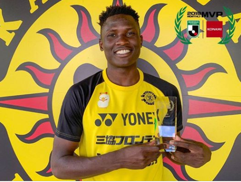 Michael Olunga named player of the month for Japan League two (J2)