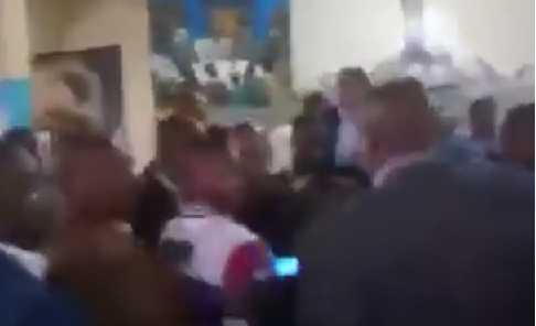 Maina Kamanda and Ndindi Nyoro fight in church