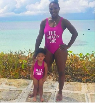 Meet Serena Williams and daughter