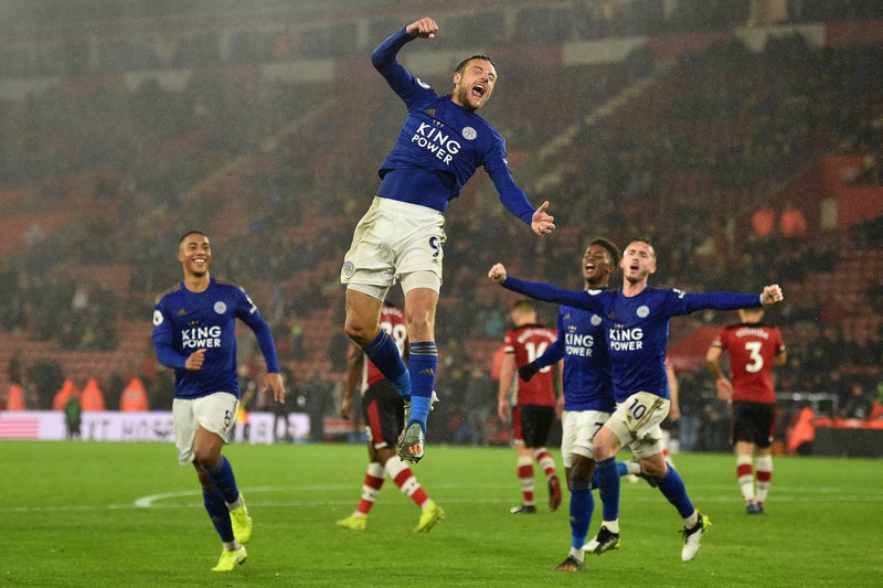 Merciless Leicester City thrash Southampton 9-0