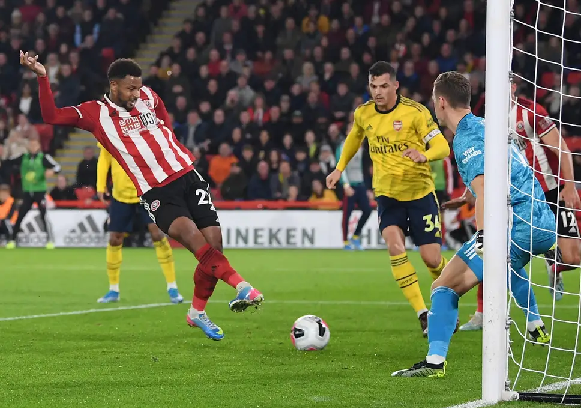 Sheffield United beat Arsenal 1-0