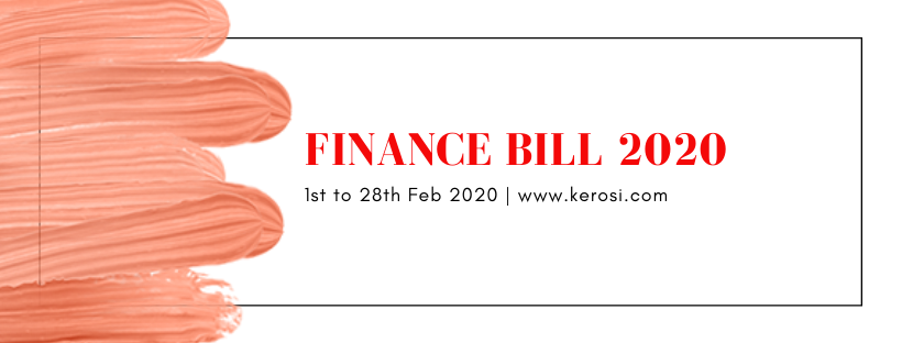 Process to formulate Finance Bill 2020 starts in earnest