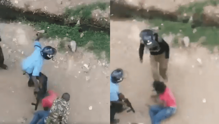 Citizens call for investigations on police brutality on a JKUAT student
