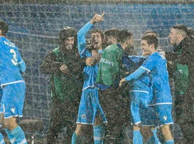 Football; San Marino score their first home goal in six years