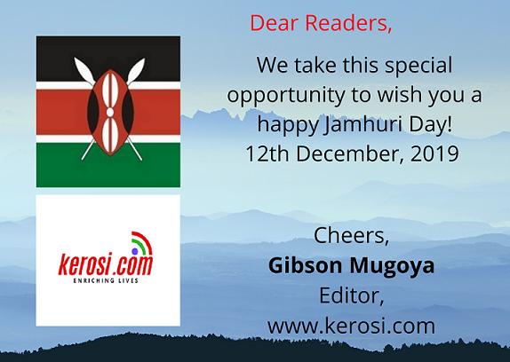 Happy Jamhuri Day