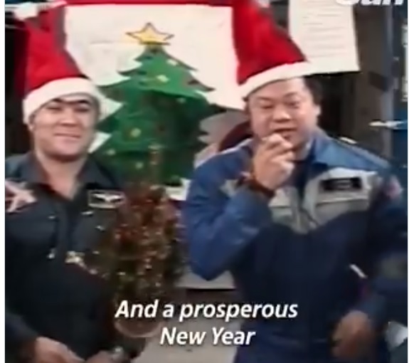 How astronauts celebrate their Christmas at the space station