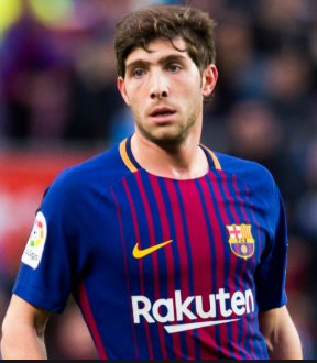 Barcelona’s Sergi Roberto to miss up to four weeks due to a thigh injury