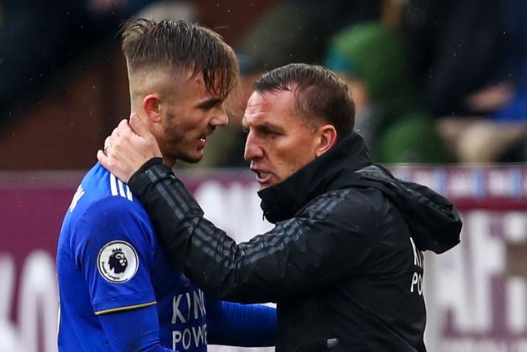 Brendan Rodgers is hopeful that James Maddison will sign a new deal at Leicester City