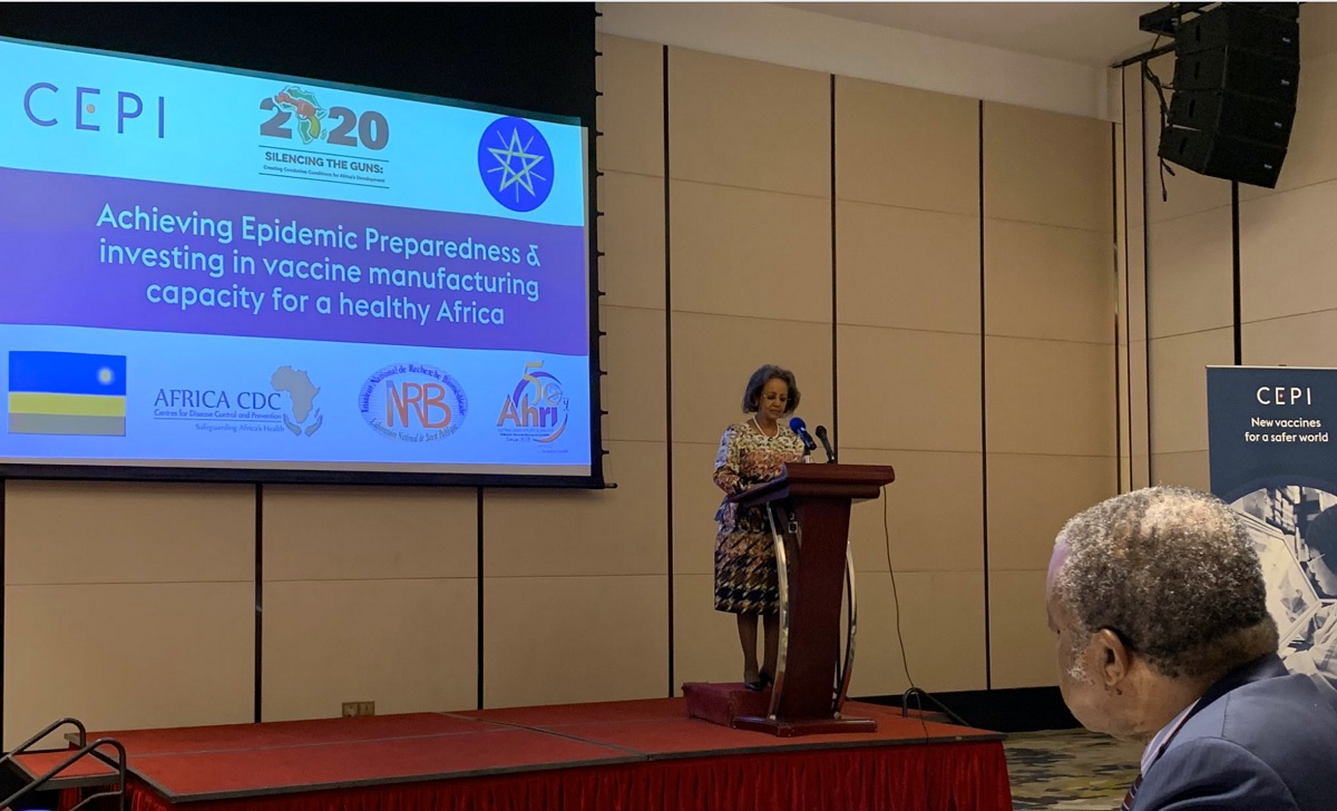 President of Ethiopia calls for increased epidemic preparedness and vaccine manufacturing in Africa