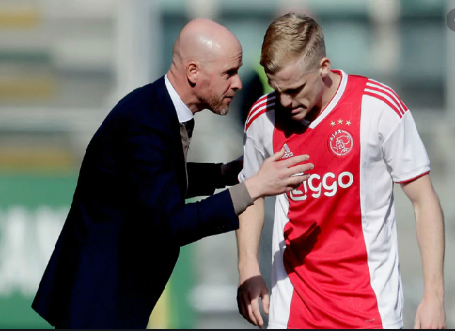 Ten Hag hopes Van de Beek stays at Ajax