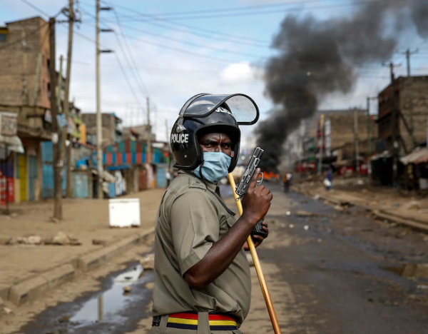 Protests in Nairobi over demolition of informal houses