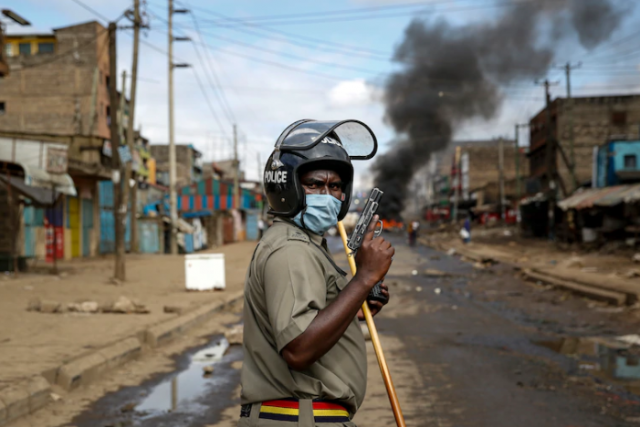 Protests in Nairobi over demolition of informal houses