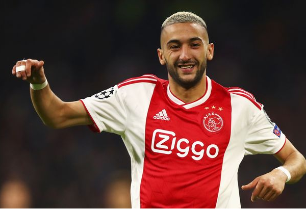 Chelsea signing Hakim Ziyech named Ajax player of the year for the third season running