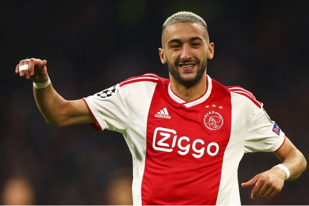 Chelsea signing Hakim Ziyech named Ajax player of the year for the third season running