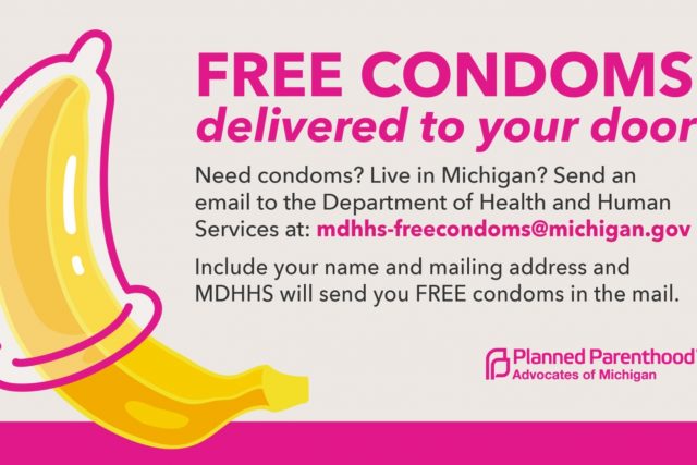 State of Michigan in USA is sending free condoms to those in need
