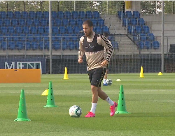 Real Madrid return to training ahead of Laliga restart